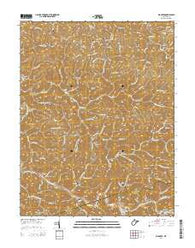 Big Creek West Virginia Historical topographic map, 1:24000 scale, 7.5 X 7.5 Minute, Year 2014