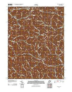 Big Isaac West Virginia Historical topographic map, 1:24000 scale, 7.5 X 7.5 Minute, Year 2011