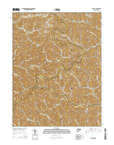 Big Isaac West Virginia Historical topographic map, 1:24000 scale, 7.5 X 7.5 Minute, Year 2014