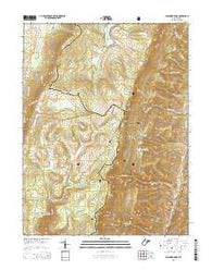 Blackbird Knob West Virginia Historical topographic map, 1:24000 scale, 7.5 X 7.5 Minute, Year 2014