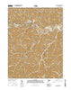 Blacksville West Virginia Current topographic map, 1:24000 scale, 7.5 X 7.5 Minute, Year 2016