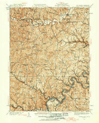 Blacksville West Virginia Historical topographic map, 1:62500 scale, 15 X 15 Minute, Year 1923