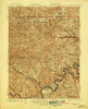 Blacksville West Virginia Historical topographic map, 1:62500 scale, 15 X 15 Minute, Year 1925