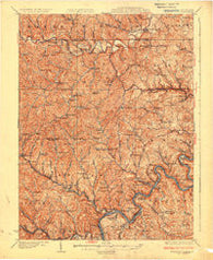 Blacksville West Virginia Historical topographic map, 1:62500 scale, 15 X 15 Minute, Year 1925
