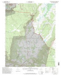 Blackwater Falls West Virginia Historical topographic map, 1:24000 scale, 7.5 X 7.5 Minute, Year 1995