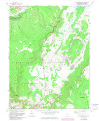 Blackwater Falls West Virginia Historical topographic map, 1:24000 scale, 7.5 X 7.5 Minute, Year 1968