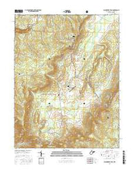 Blackwater Falls West Virginia Current topographic map, 1:24000 scale, 7.5 X 7.5 Minute, Year 2016