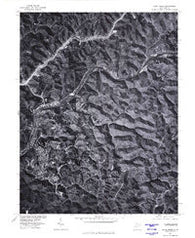 Blue Creek West Virginia Historical topographic map, 1:24000 scale, 7.5 X 7.5 Minute, Year 1977