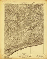 Bluefield West Virginia Historical topographic map, 1:48000 scale, 15 X 15 Minute, Year 1913
