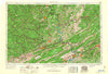 Bluefield West Virginia Historical topographic map, 1:250000 scale, 1 X 2 Degree, Year 1957