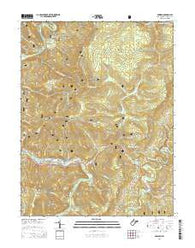 Bowden West Virginia Historical topographic map, 1:24000 scale, 7.5 X 7.5 Minute, Year 2014
