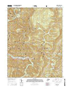 Bowden West Virginia Historical topographic map, 1:24000 scale, 7.5 X 7.5 Minute, Year 2014