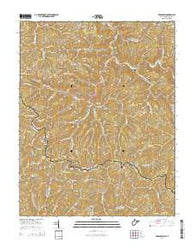 Bradshaw West Virginia Historical topographic map, 1:24000 scale, 7.5 X 7.5 Minute, Year 2014
