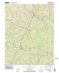 Bradshaw West Virginia Historical topographic map, 1:24000 scale, 7.5 X 7.5 Minute, Year 1996