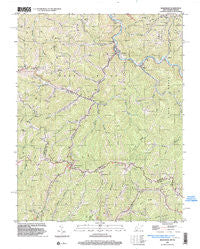 Bradshaw West Virginia Historical topographic map, 1:24000 scale, 7.5 X 7.5 Minute, Year 1996