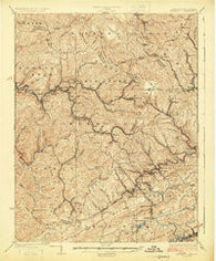 Bramwell West Virginia Historical topographic map, 1:62500 scale, 15 X 15 Minute, Year 1925