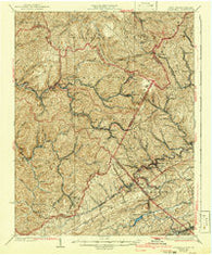 Bramwell West Virginia Historical topographic map, 1:62500 scale, 15 X 15 Minute, Year 1925