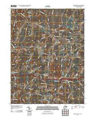 Brandonville West Virginia Historical topographic map, 1:24000 scale, 7.5 X 7.5 Minute, Year 2011