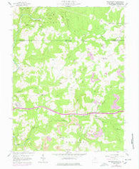 Brandonville West Virginia Historical topographic map, 1:24000 scale, 7.5 X 7.5 Minute, Year 1959
