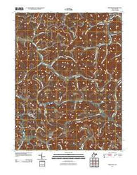 Brownton West Virginia Historical topographic map, 1:24000 scale, 7.5 X 7.5 Minute, Year 2011