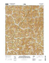 Brownton West Virginia Historical topographic map, 1:24000 scale, 7.5 X 7.5 Minute, Year 2014