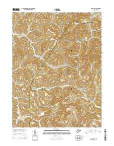 Brownton West Virginia Historical topographic map, 1:24000 scale, 7.5 X 7.5 Minute, Year 2014