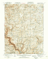 Bruceton Mills West Virginia Historical topographic map, 1:62500 scale, 15 X 15 Minute, Year 1931