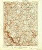 Bruceton West Virginia Historical topographic map, 1:62500 scale, 15 X 15 Minute, Year 1933