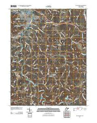 Buckhannon West Virginia Historical topographic map, 1:24000 scale, 7.5 X 7.5 Minute, Year 2011
