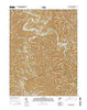 Burning Springs West Virginia Current topographic map, 1:24000 scale, 7.5 X 7.5 Minute, Year 2016