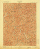 Burnsville West Virginia Historical topographic map, 1:62500 scale, 15 X 15 Minute, Year 1906