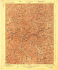 Burnsville West Virginia Historical topographic map, 1:62500 scale, 15 X 15 Minute, Year 1927