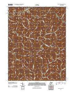 Burnt House West Virginia Historical topographic map, 1:24000 scale, 7.5 X 7.5 Minute, Year 2011