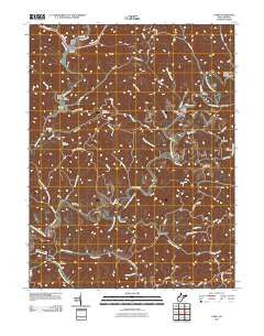 Cairo West Virginia Historical topographic map, 1:24000 scale, 7.5 X 7.5 Minute, Year 2010