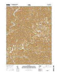 Cairo West Virginia Historical topographic map, 1:24000 scale, 7.5 X 7.5 Minute, Year 2014