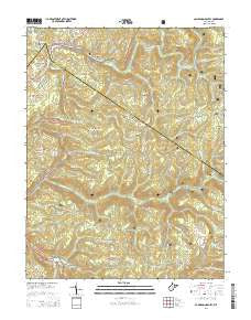 Camden On Gauley West Virginia Historical topographic map, 1:24000 scale, 7.5 X 7.5 Minute, Year 2014