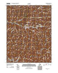 Cameron West Virginia Historical topographic map, 1:24000 scale, 7.5 X 7.5 Minute, Year 2011