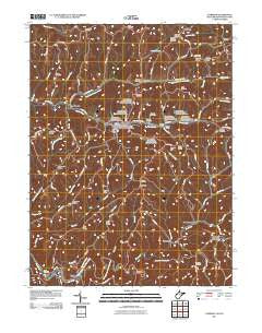 Cameron West Virginia Historical topographic map, 1:24000 scale, 7.5 X 7.5 Minute, Year 2011