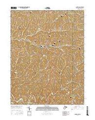Cameron West Virginia Current topographic map, 1:24000 scale, 7.5 X 7.5 Minute, Year 2016