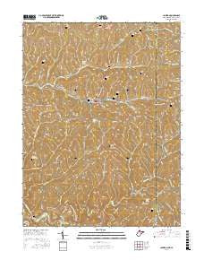 Cameron West Virginia Current topographic map, 1:24000 scale, 7.5 X 7.5 Minute, Year 2016