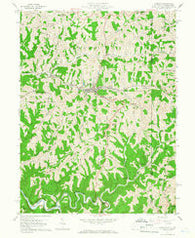 Cameron West Virginia Historical topographic map, 1:24000 scale, 7.5 X 7.5 Minute, Year 1960