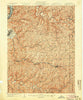 Cameron West Virginia Historical topographic map, 1:62500 scale, 15 X 15 Minute, Year 1904