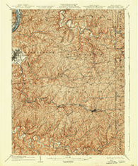 Cameron West Virginia Historical topographic map, 1:62500 scale, 15 X 15 Minute, Year 1904
