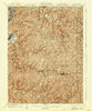 Cameron West Virginia Historical topographic map, 1:62500 scale, 15 X 15 Minute, Year 1904
