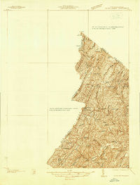 Capon Bridge West Virginia Historical topographic map, 1:48000 scale, 15 X 15 Minute, Year 1937