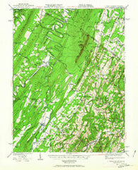 Capon Bridge West Virginia Historical topographic map, 1:62500 scale, 15 X 15 Minute, Year 1937