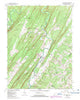 Capon Bridge West Virginia Historical topographic map, 1:24000 scale, 7.5 X 7.5 Minute, Year 1965