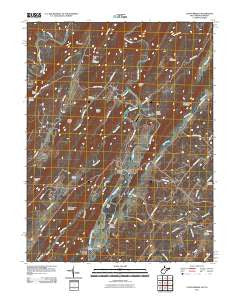 Capon Bridge West Virginia Historical topographic map, 1:24000 scale, 7.5 X 7.5 Minute, Year 2011