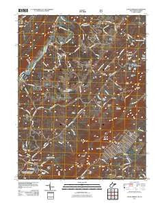Capon Springs West Virginia Historical topographic map, 1:24000 scale, 7.5 X 7.5 Minute, Year 2011