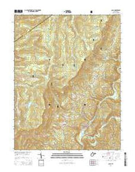 Cass West Virginia Historical topographic map, 1:24000 scale, 7.5 X 7.5 Minute, Year 2014